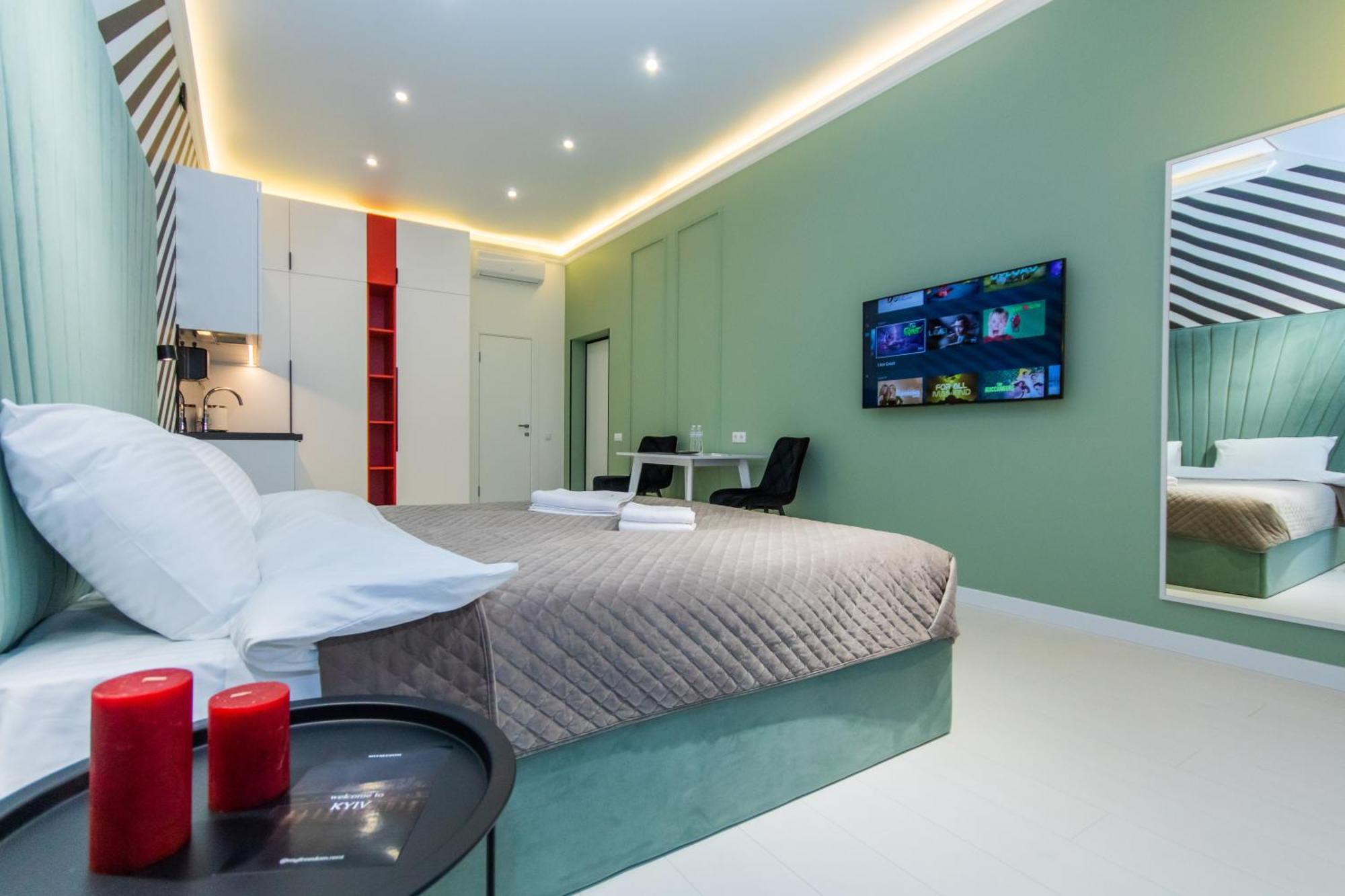 Myfreedom Lux Апартаменти Центр Вул Євгена Чикаленка 33 М Хрещатик Kiew Exterior foto